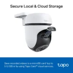 ⁦Tapo C510W – كاميرا مراقبة خارجية متحركة 2K⁩ - الصورة ⁦6⁩