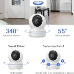 ⁦EZVIZ H6C Pro 3MP - كاميرا المراقبة الذكية⁩ - الصورة ⁦2⁩