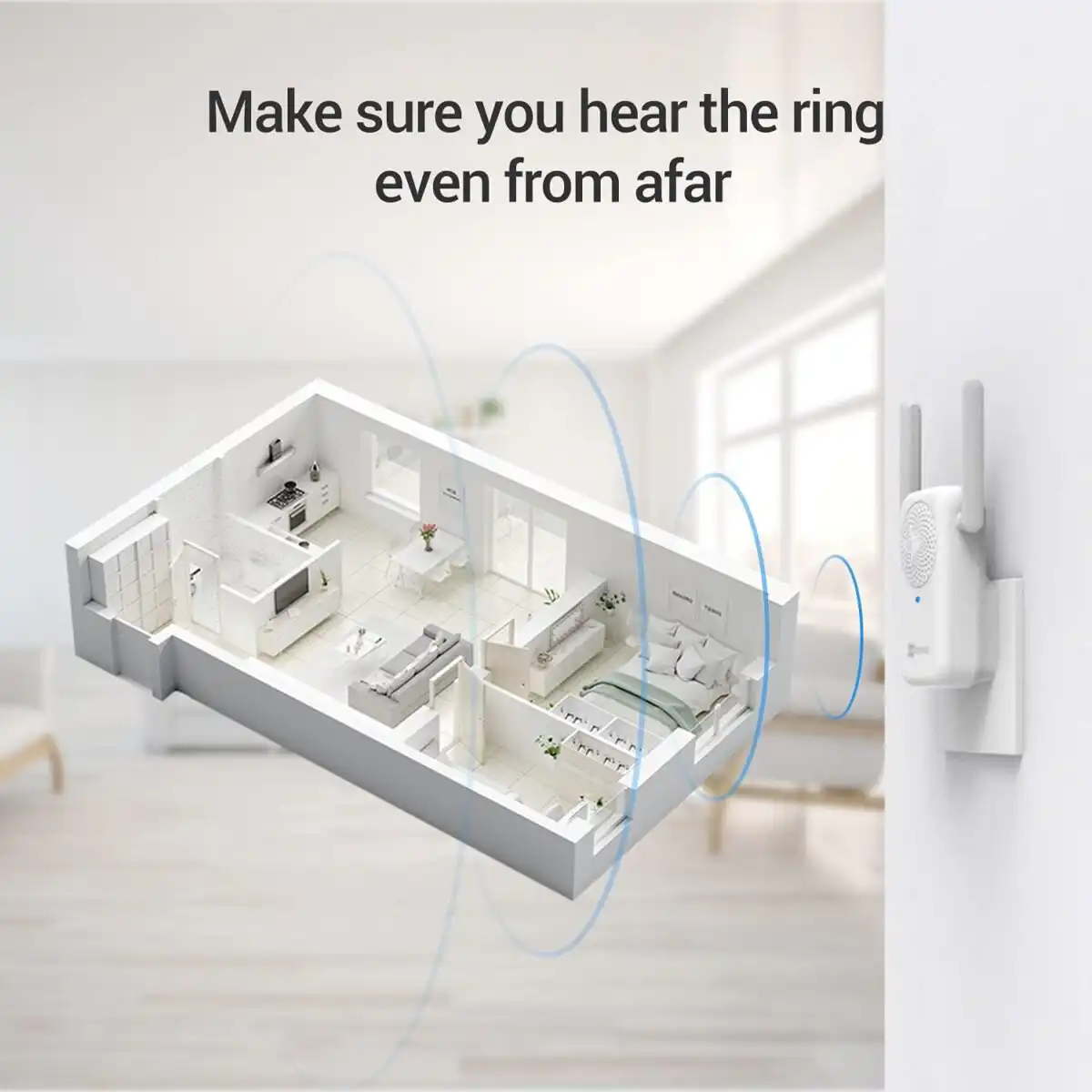 ⁦EZVIZ DB2C - جرس الباب الذكي⁩ - الصورة ⁦8⁩