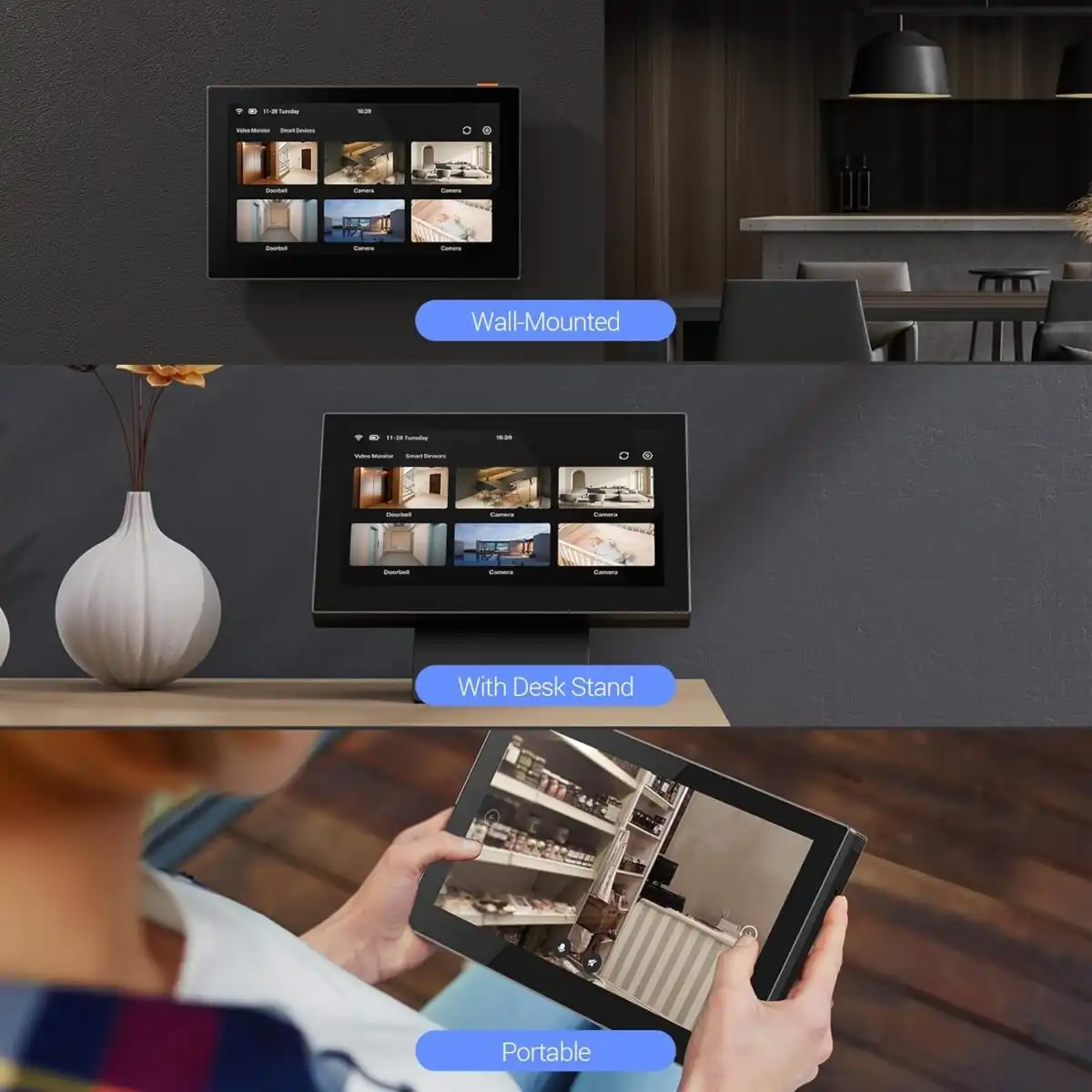 ⁦EZVIZ SD7 - شاشة مراقبة لاسلكية مركزية⁩ - الصورة ⁦12⁩