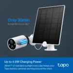 ⁦Tapo A200 – لوح الطاقة الشمسية⁩ - الصورة ⁦3⁩