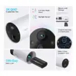 ⁦Tapo C420S1 – نظام كاميرا مراقبة لاسلكي ذكي⁩ - الصورة ⁦3⁩