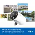 ⁦Tapo C425KIT – طقم كاميرا مراقبة ذكية + لوح طاقة شمسية⁩ - الصورة ⁦12⁩