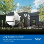 ⁦Tapo C530WS – كاميرا مراقبة خارجية متحركة 3K⁩ - الصورة ⁦7⁩