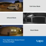 ⁦Tapo C510W – كاميرا مراقبة خارجية متحركة 2K⁩ - الصورة ⁦4⁩